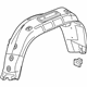 GM 22893879 Wheelhouse Liner, Rear Driver Side GM 22893879 Wheelhouse Liner, Rear Driver Side