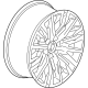 GM 84437265 Wheel, Alloy, Rear GM 84437265 Wheel, Alloy, Rear