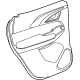 GM 42776572 Door Trim Panel, Jet Black, Rear Driver Side GM 42776572 Door Trim Panel, Jet Black, Rear Driver Side