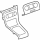 GM 22740462 Center Panel, Charcoal, Front GM 22740462 Center Panel, Charcoal, Front