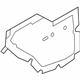 GM 96649797 Water Deflector GM 96649797 Water Deflector