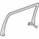 GM 22772902 Upper Trim, Rear Driver Side GM 22772902 Upper Trim, Rear Driver Side