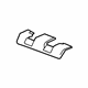 GM 84229641 Front End Track Cover, Black, Rear GM 84229641 Front End Track Cover, Black, Rear