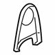 GM 15914542 Hinge Cover, Titanium, Front Driver Side GM 15914542 Hinge Cover, Titanium, Front Driver Side