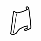 GM 15914550 Hinge Cover, Titanium, Front Passenger Side GM 15914550 Hinge Cover, Titanium, Front Passenger Side